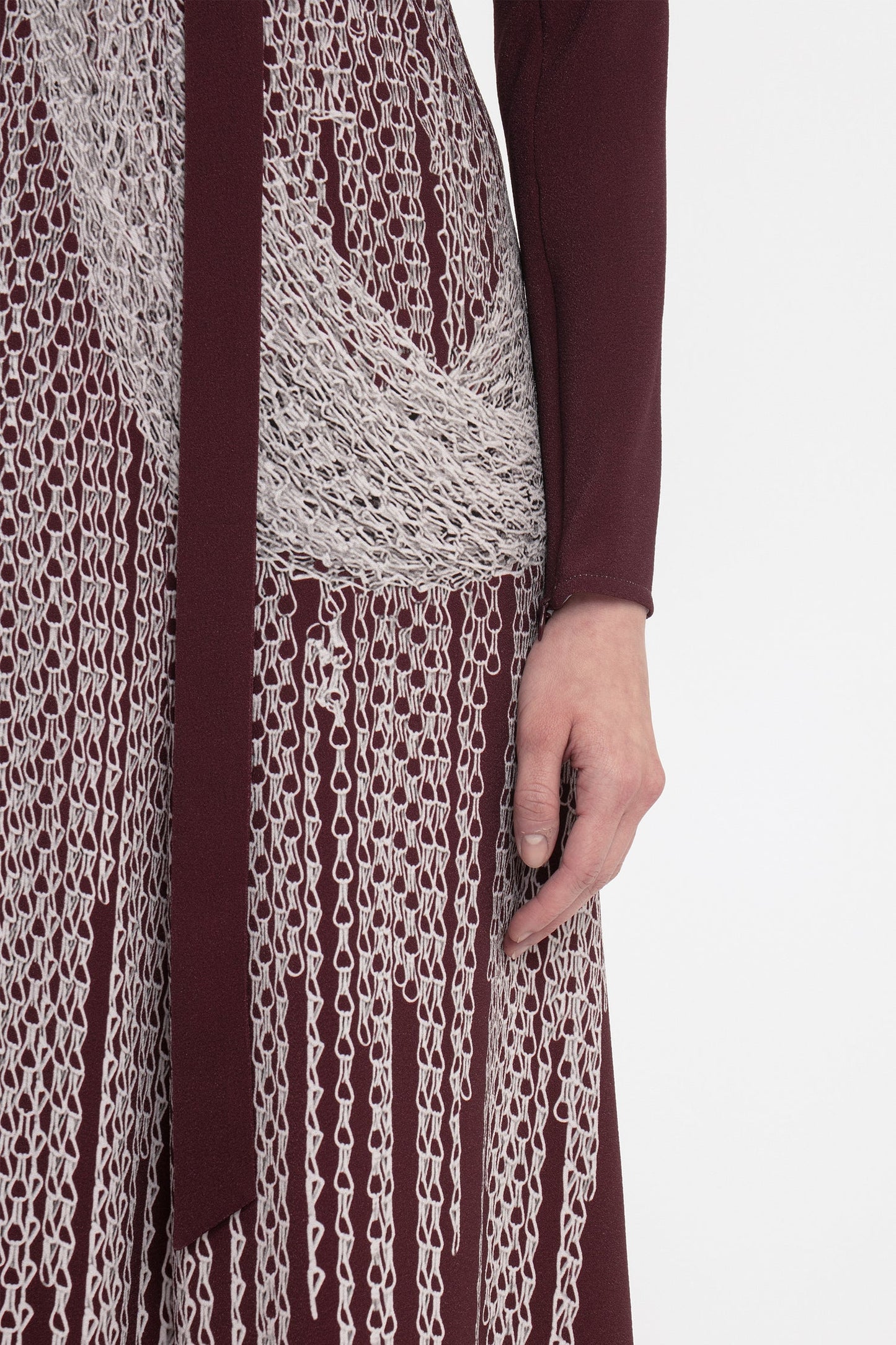 Keyhole Dolman Midi Dress