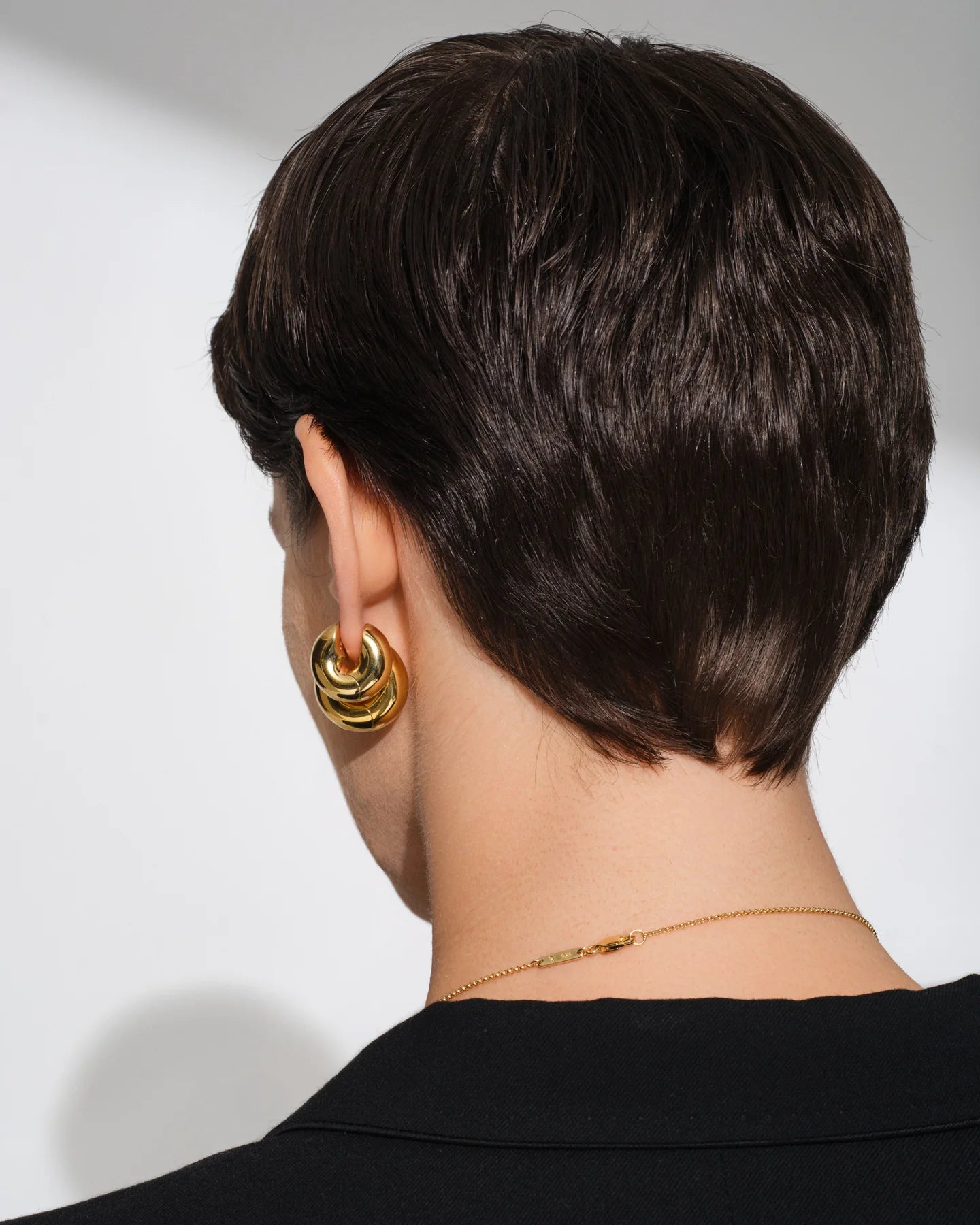 Sphere Hoops Gold