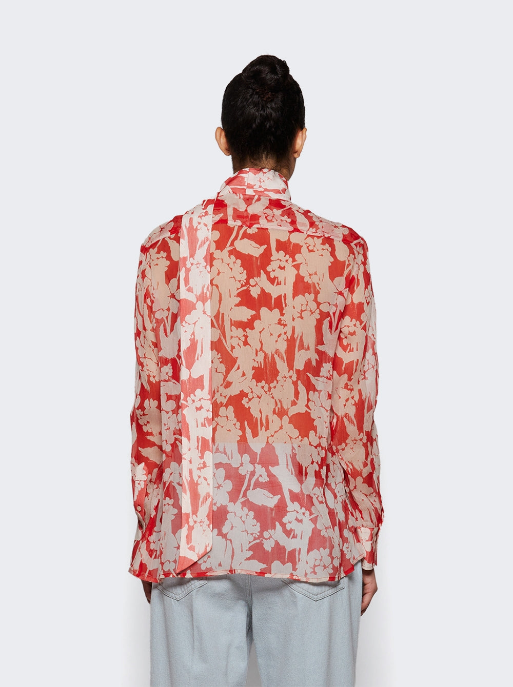 Draped Pleat Detail Blouse