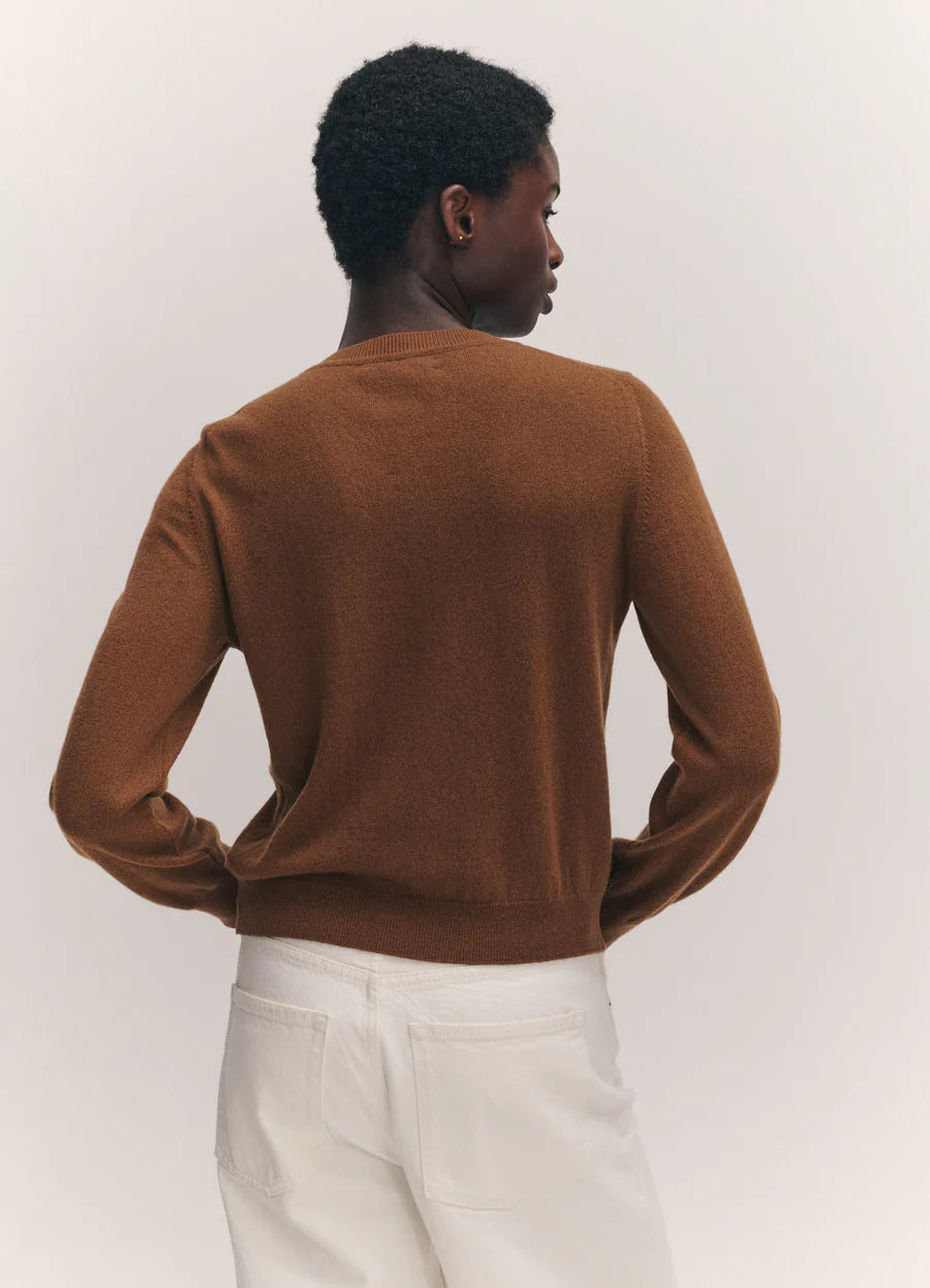 Enya Cardigan in Cinnamon