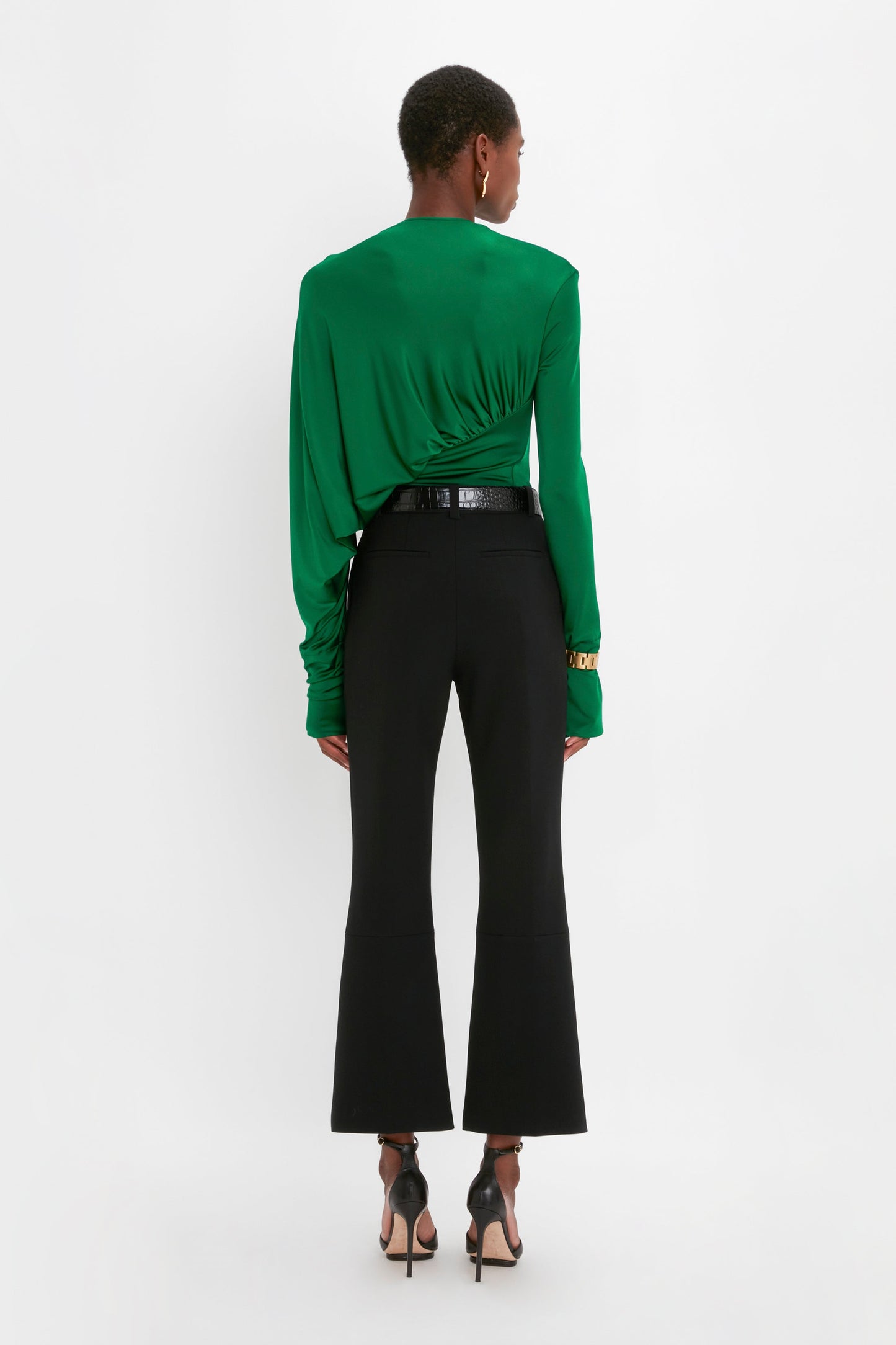 Cropped Kick Trouser