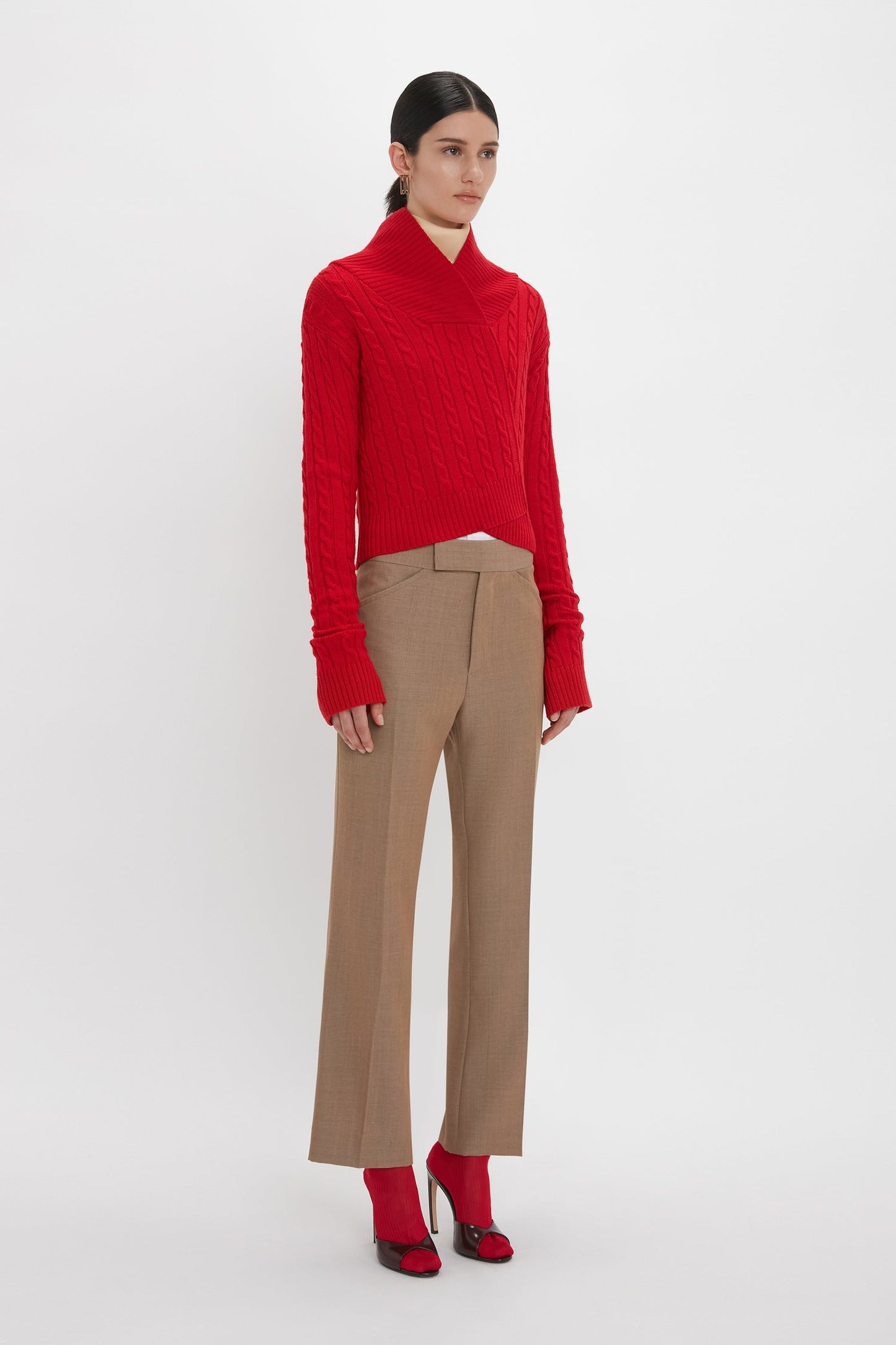 Victoria Beckham 70's Cropped Flare