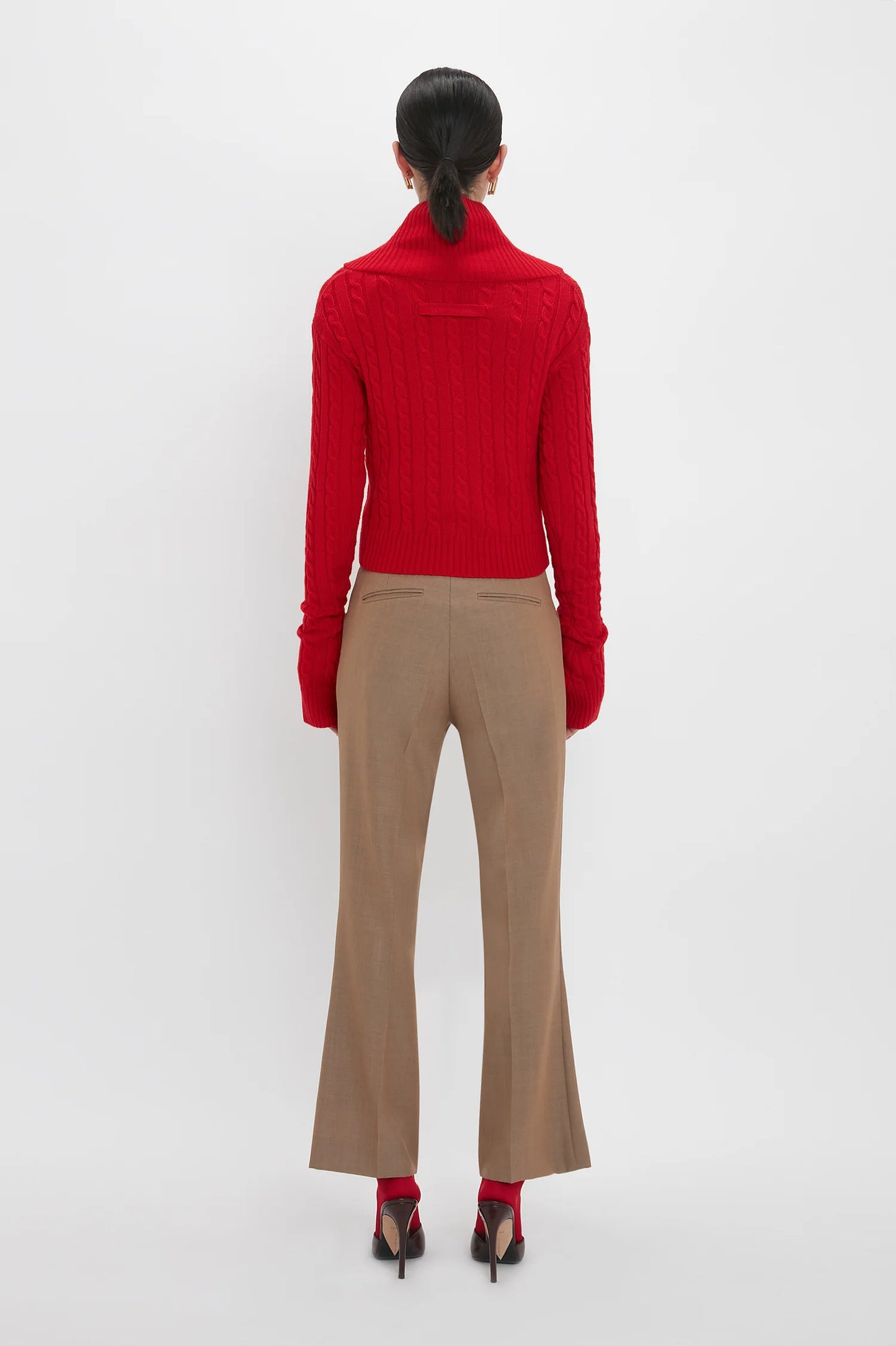 Victoria Beckham 70's Cropped Flare