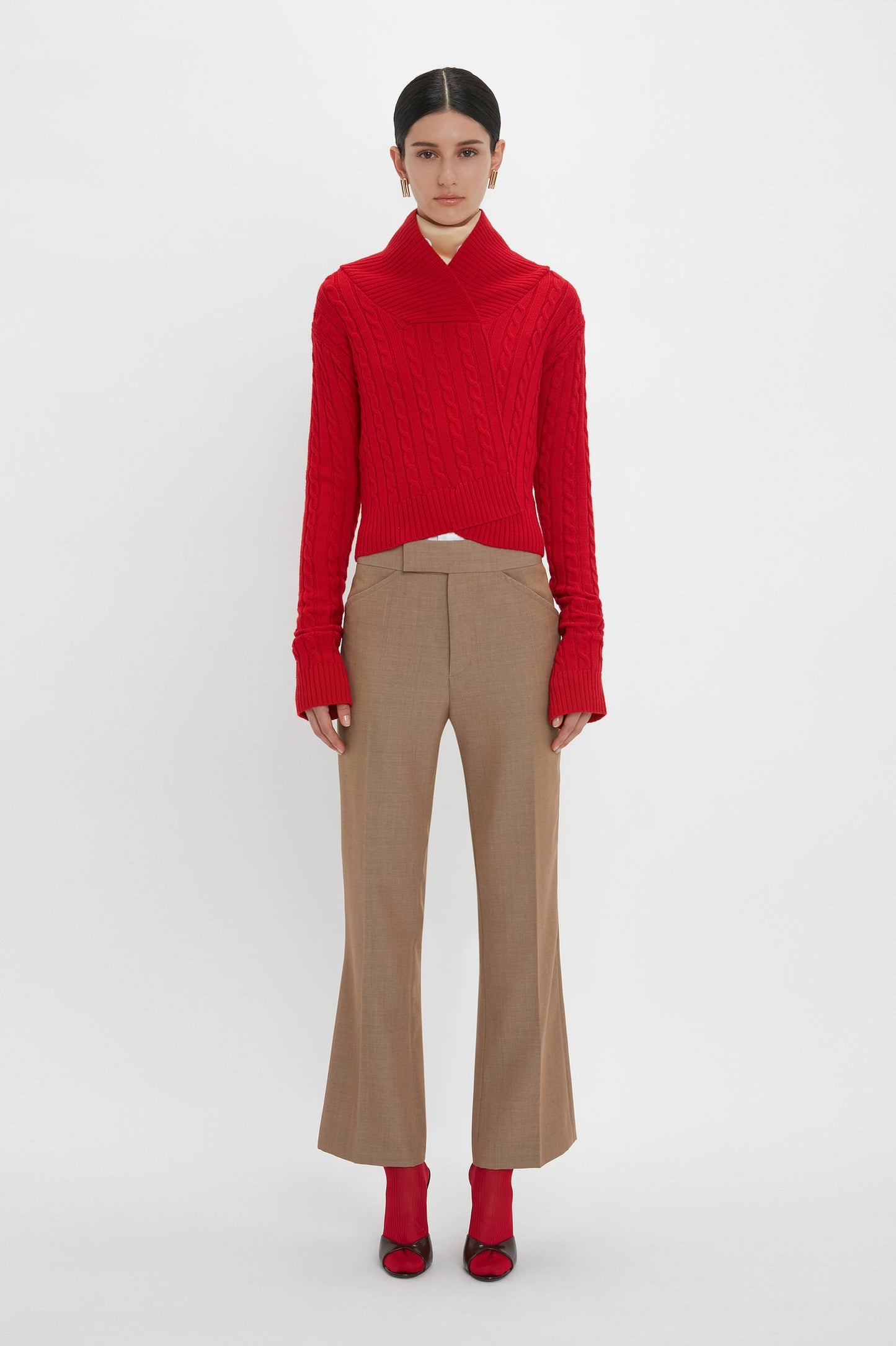 Victoria Beckham 70's Cropped Flare