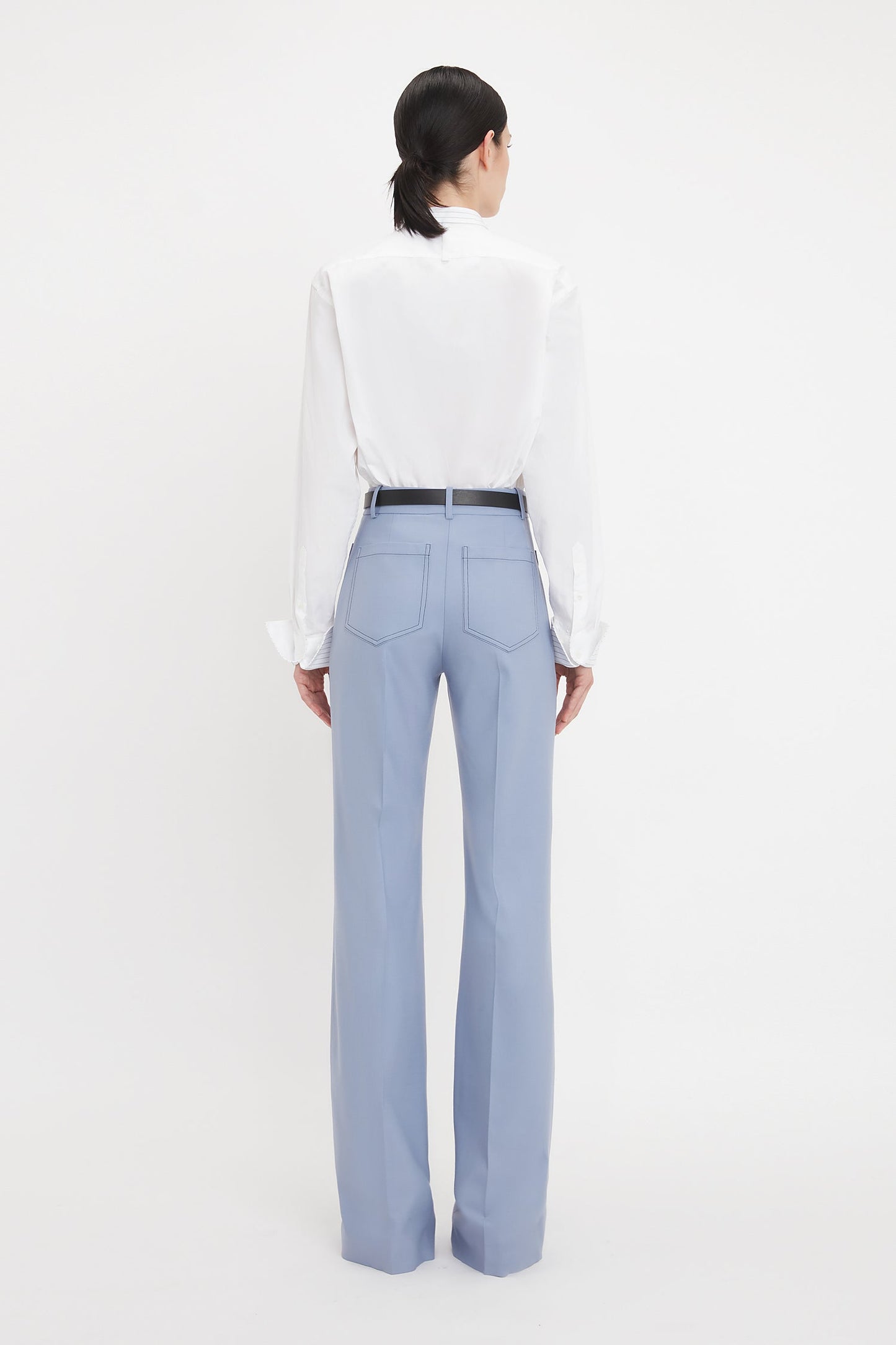 Cropped Tux Shirt