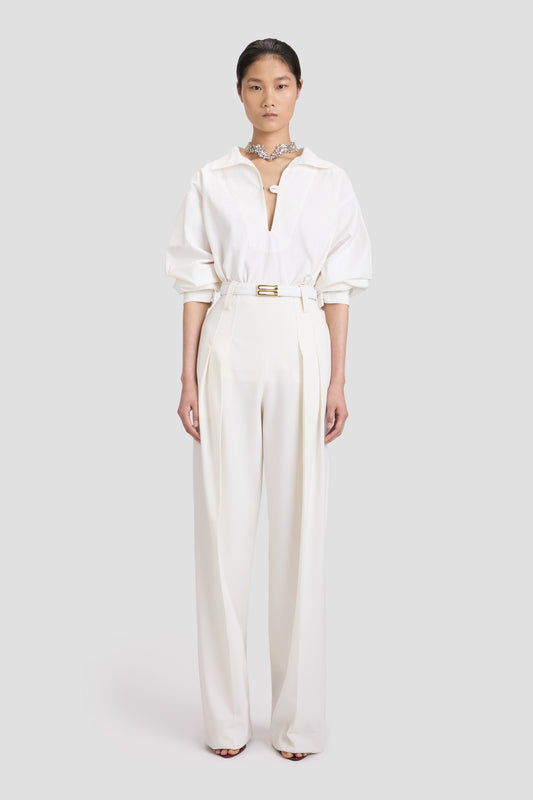 High Waist Cinch Trouser