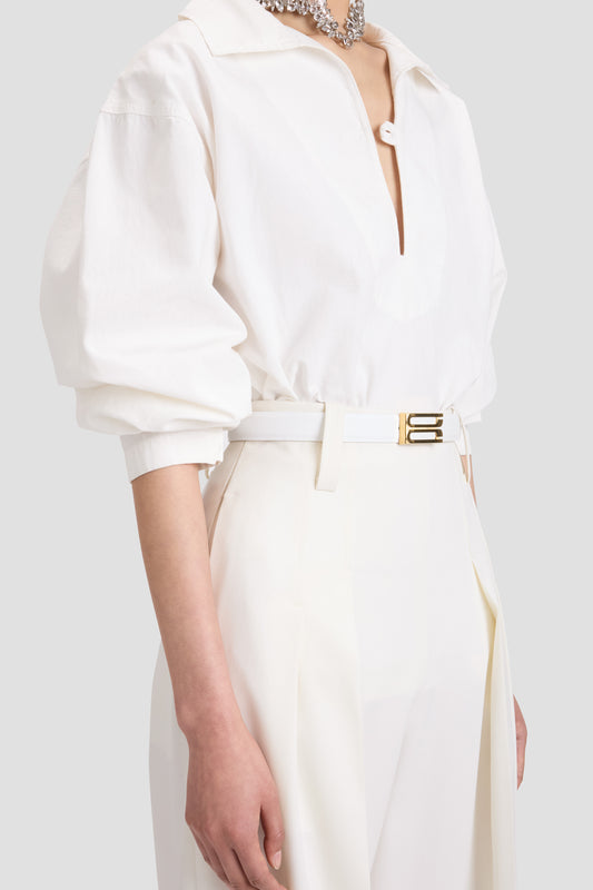 High Waist Cinch Trouser