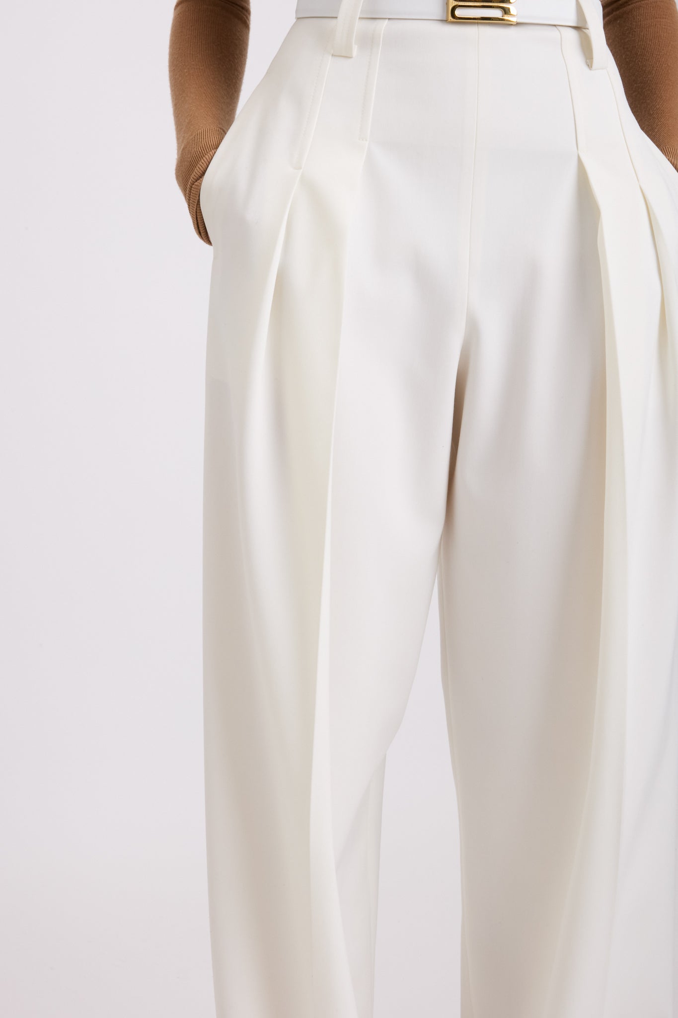 High Waist Cinch Trouser