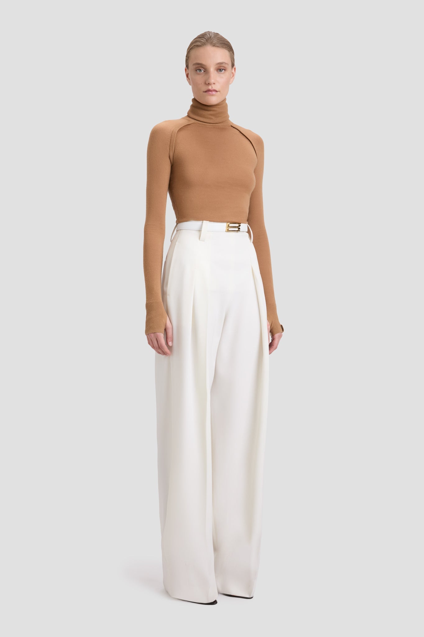 High Waist Cinch Trouser