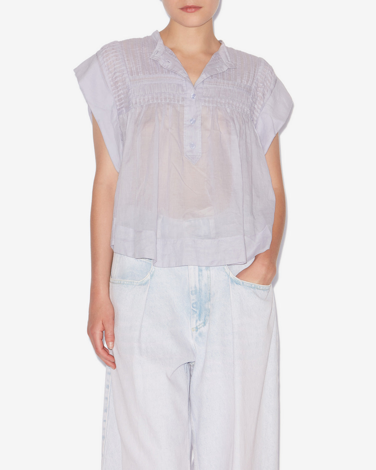 Leaza Cotton Voile Top