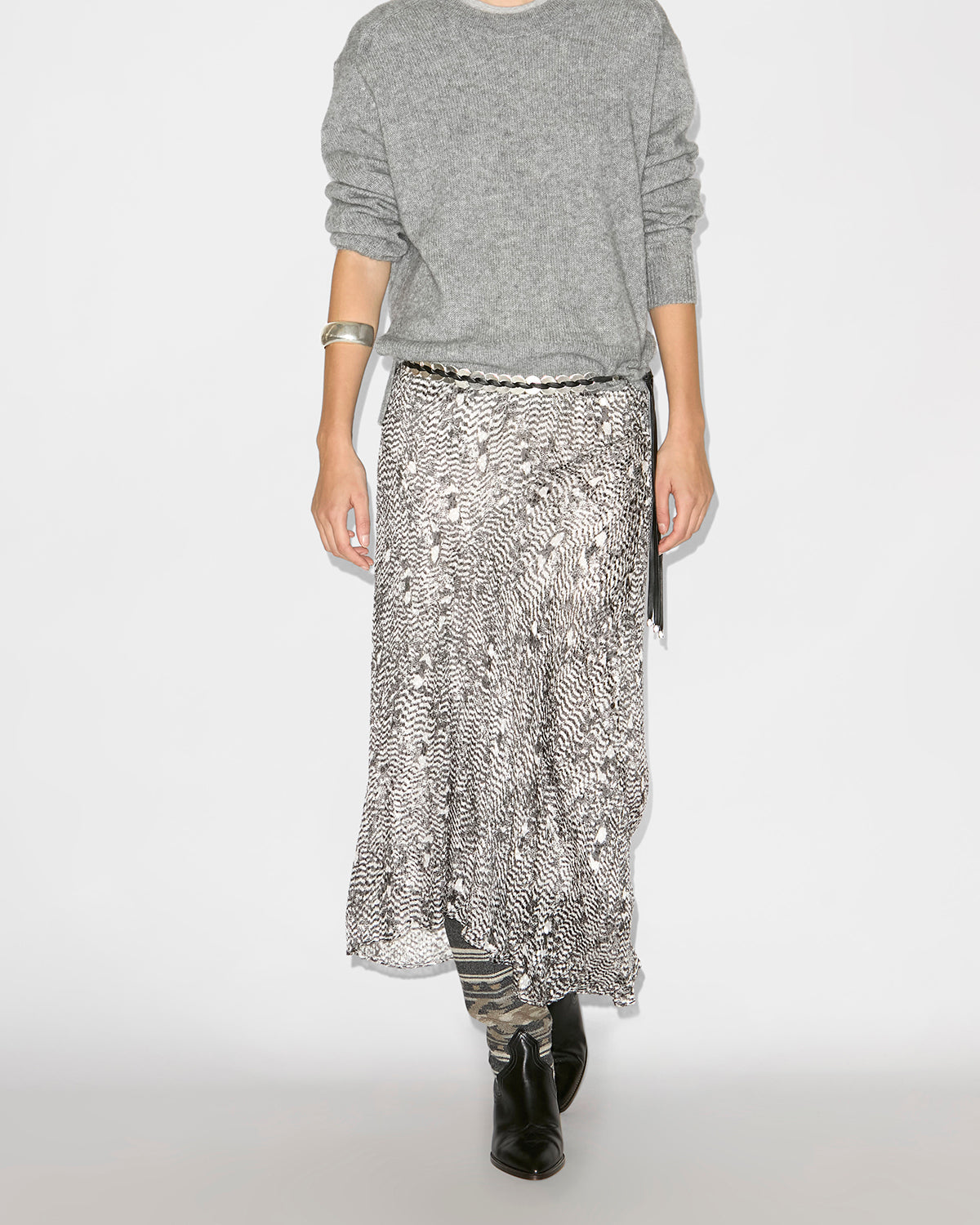 Lylia Sweater in Grey