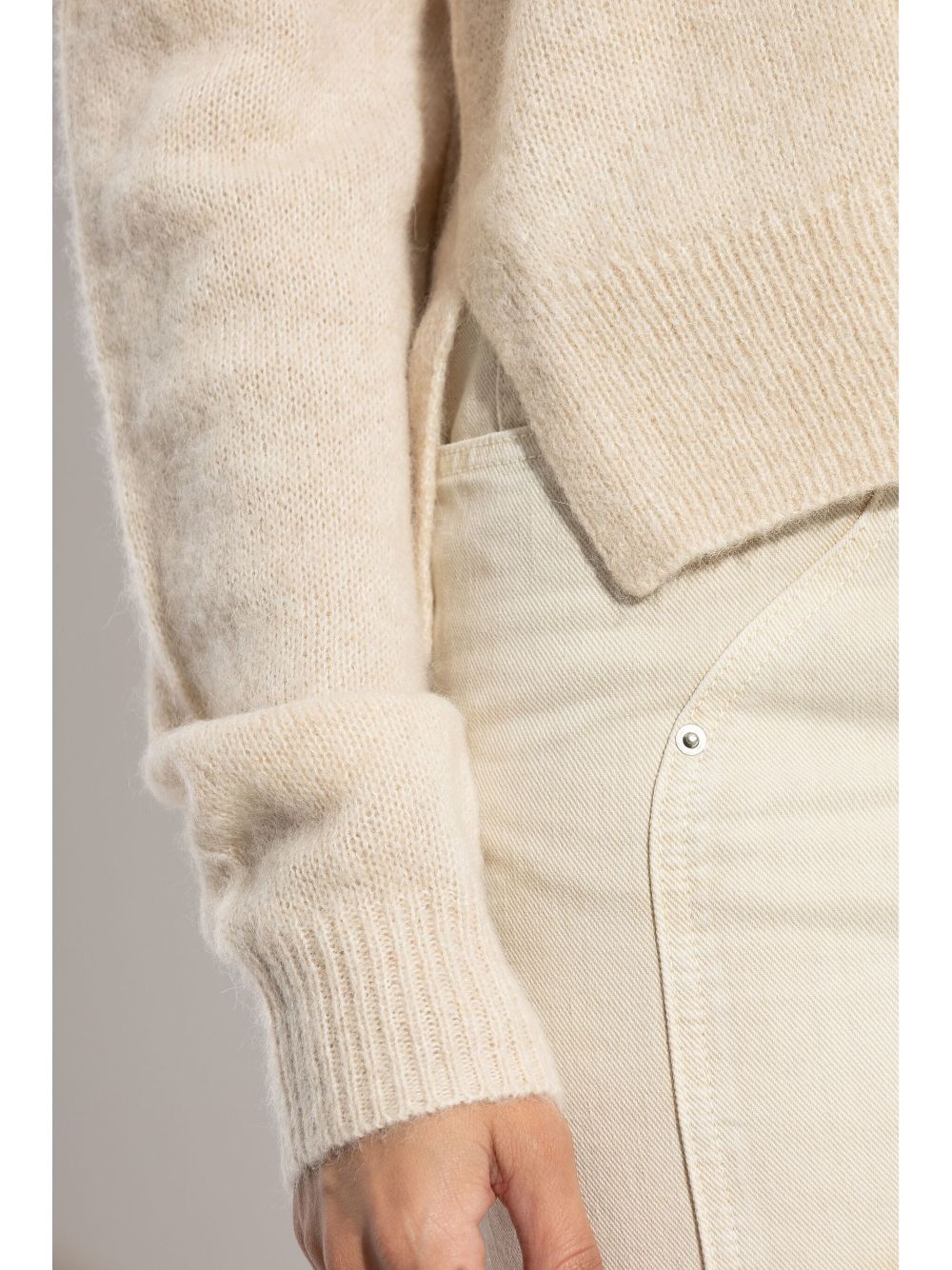 Lylia Sweater in Light Beige