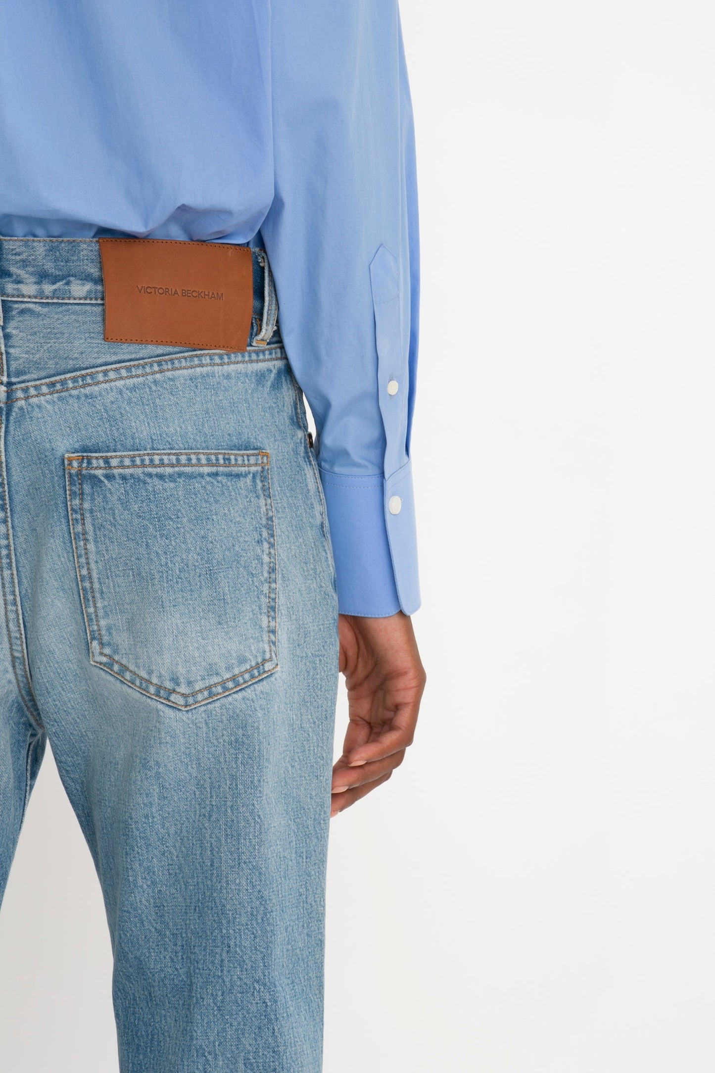 Cropped Long Sleeve Shirt