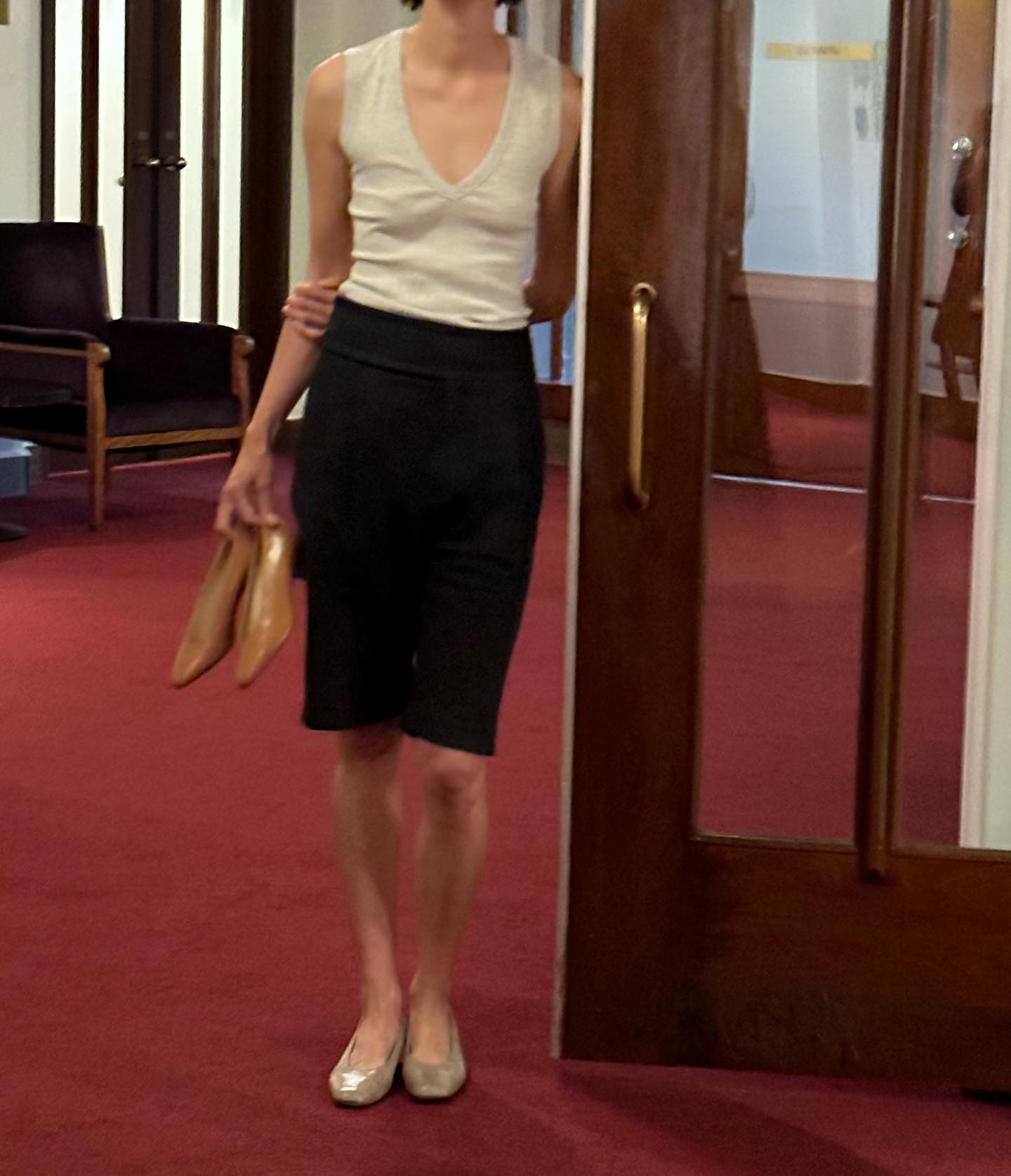 Dewi Tank in Heather Grey