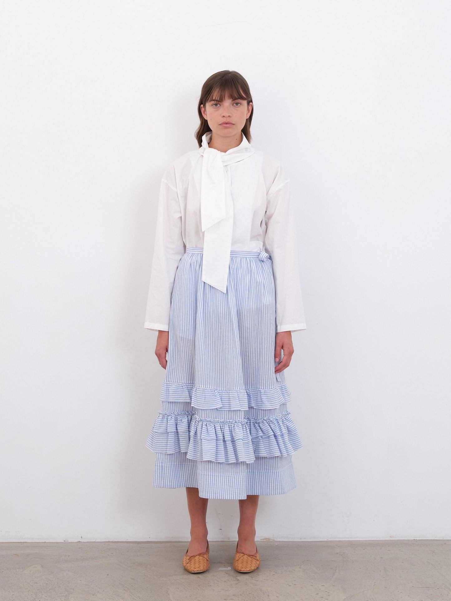 Japanese Mugwasher Stripe Betsy Skirt