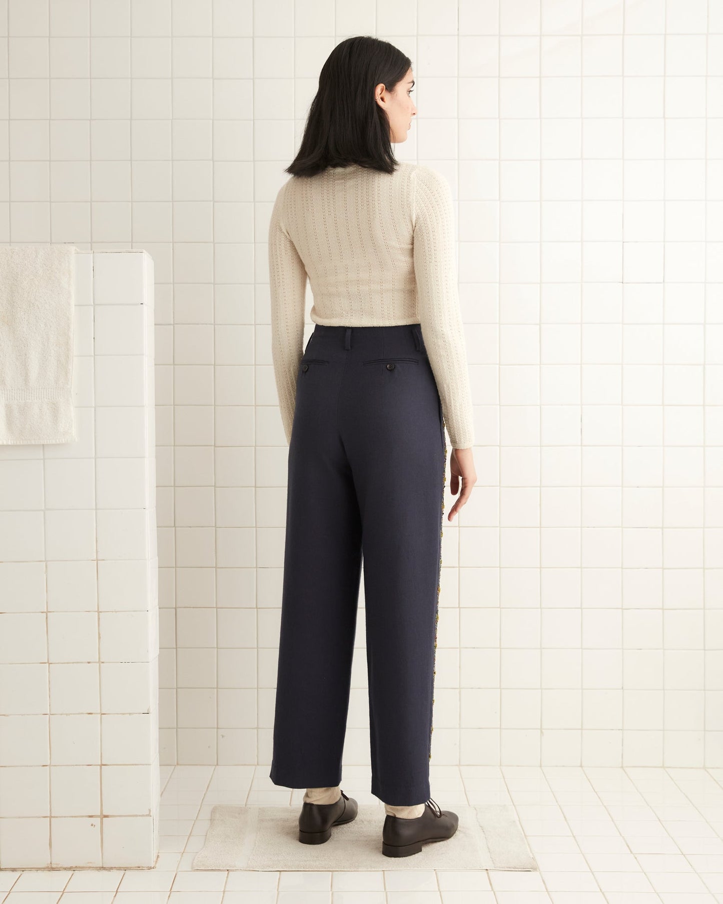 Deco Collage Trouser