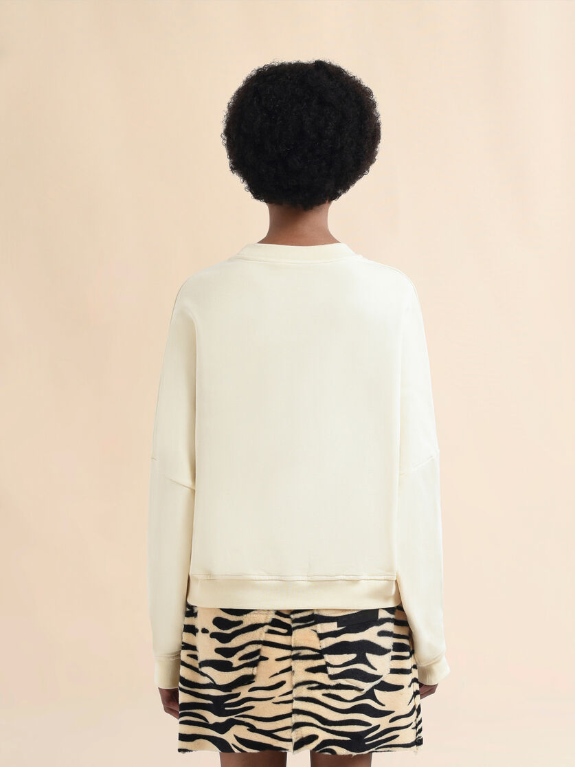 Printed Scribble Logo Sweatshirt