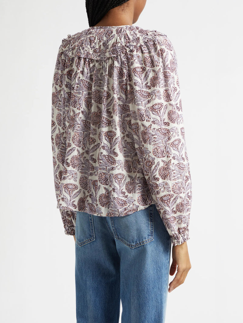 Florelle LS Cotton Blouse