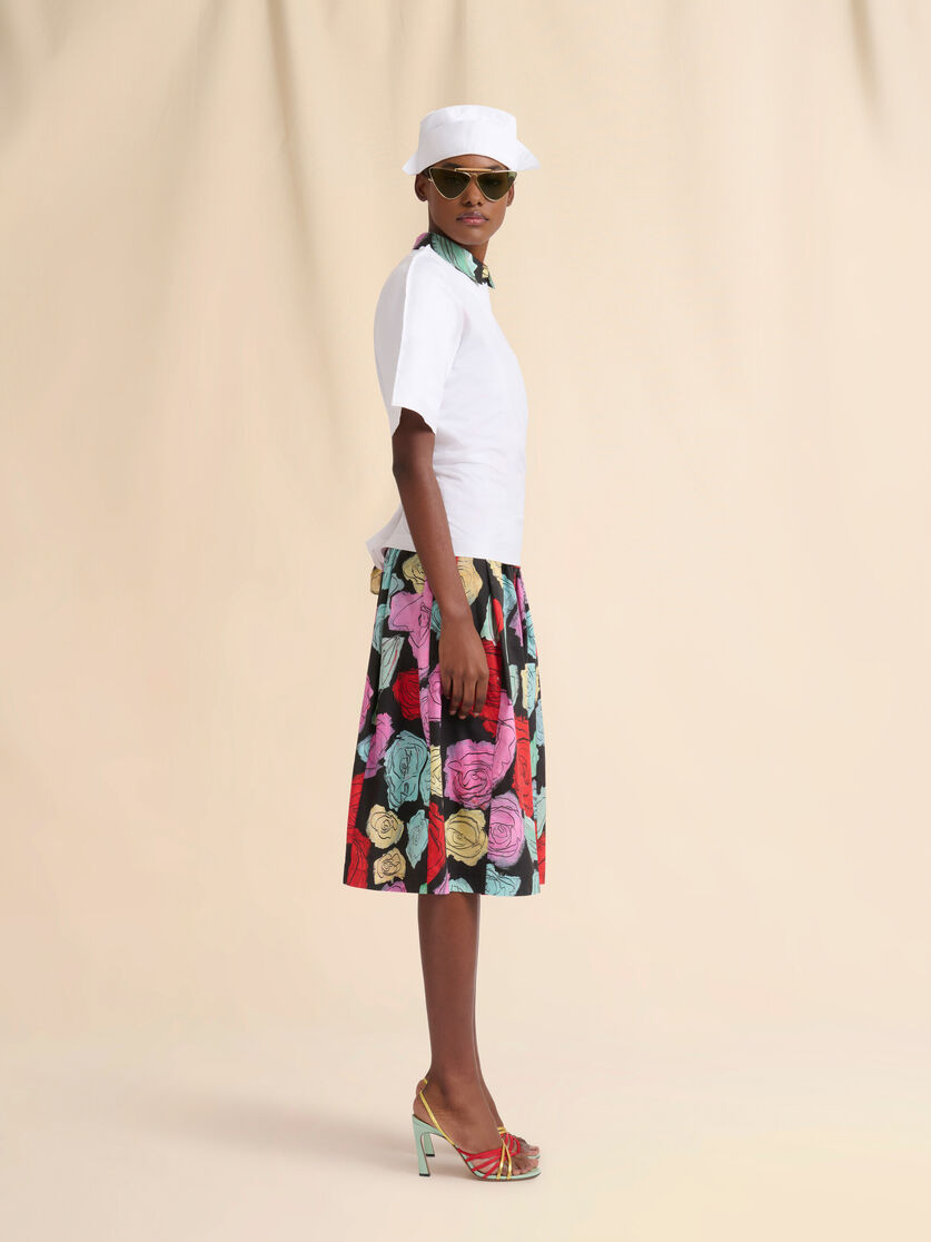 Printed Orion Organic Cotton Skirt