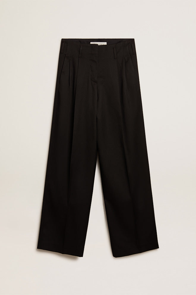 Golden Wide Leg Pant