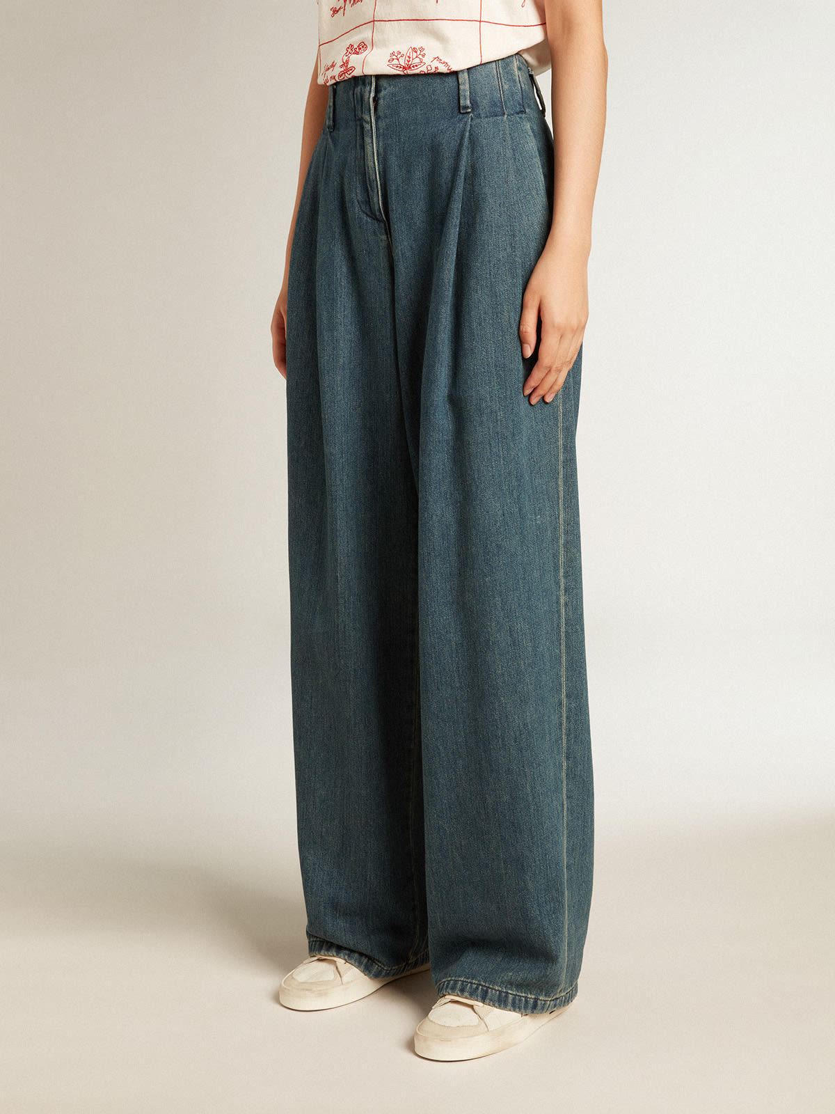 Journey Wide Leg Classic Dirty Pants