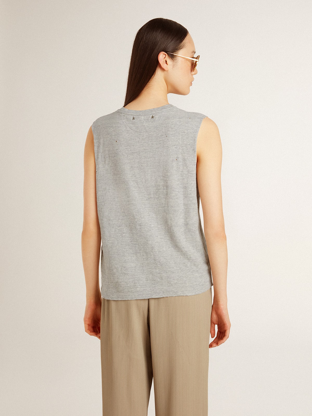 Slub Jersey With Print