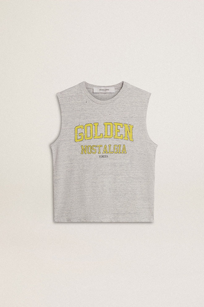 Slub Jersey With Print