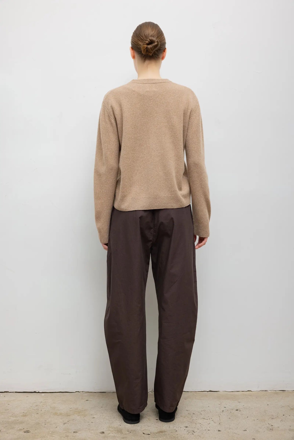 Kyoto Drawstring Pant in Chocolate