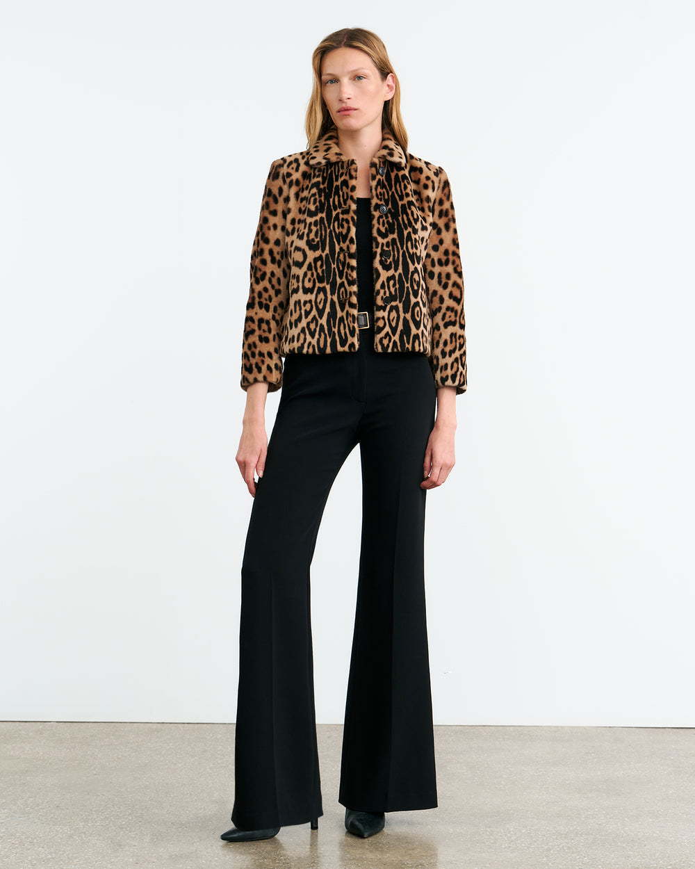 Montmartre Shearling Cropped Jacket