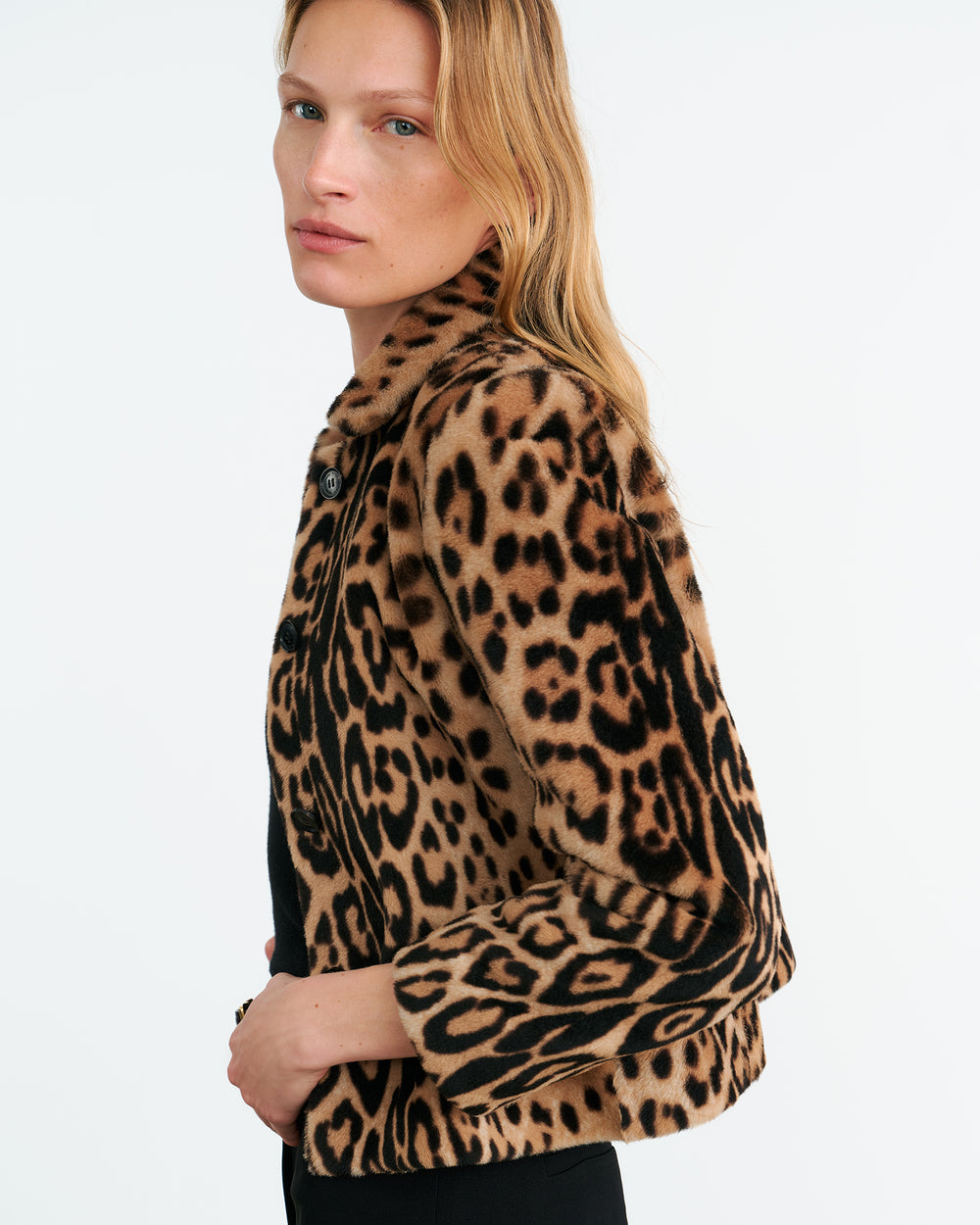 Montmartre Shearling Cropped Jacket