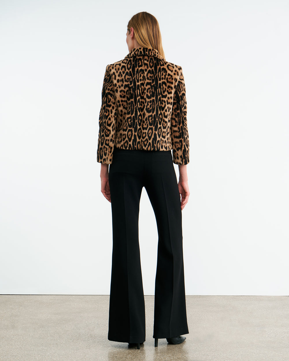 Montmartre Shearling Cropped Jacket
