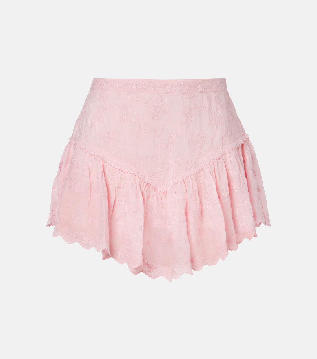 Zoelia Blooming Silk Shorts