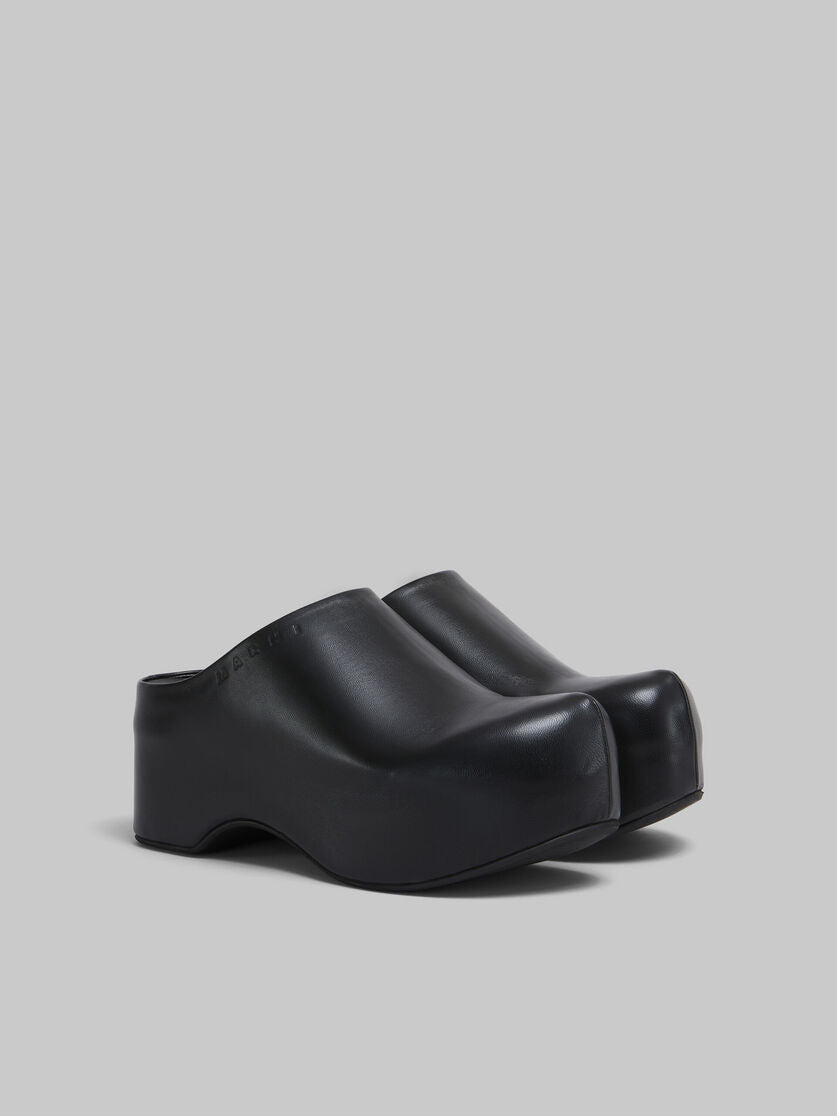 Nappa Leather Sabot