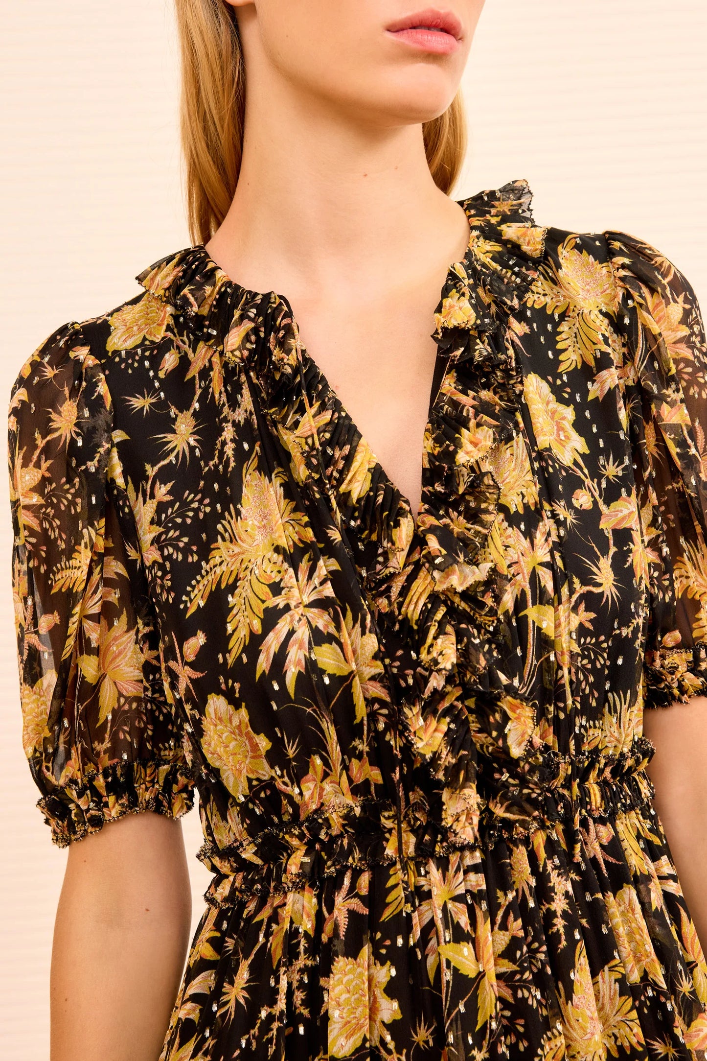 Rosamunde Puff Sleeve Dress