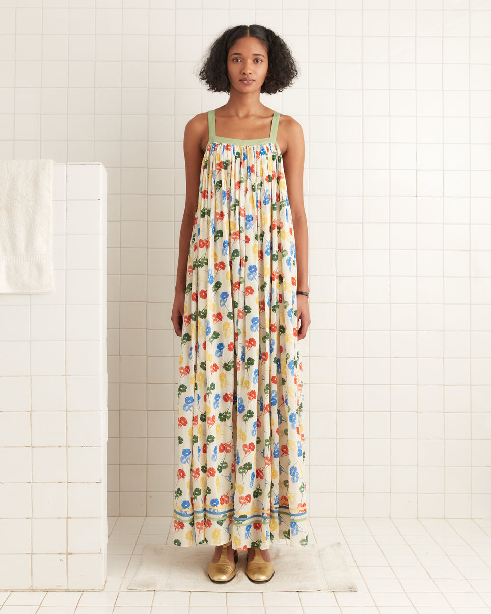 Flower Stamp Dress