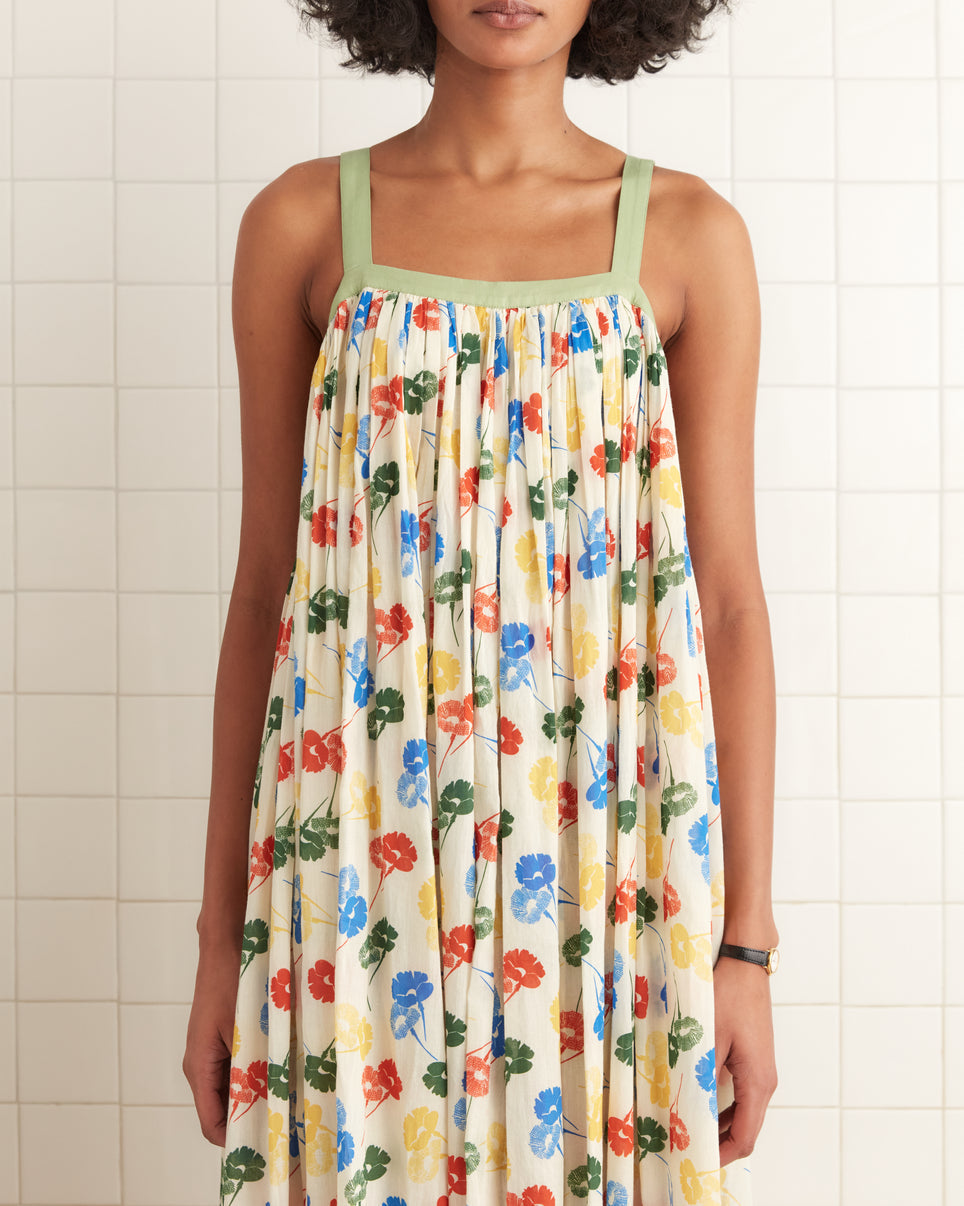 Flower Stamp Dress