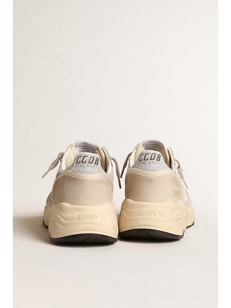 Laminated Nylon Running Sole Sneakers