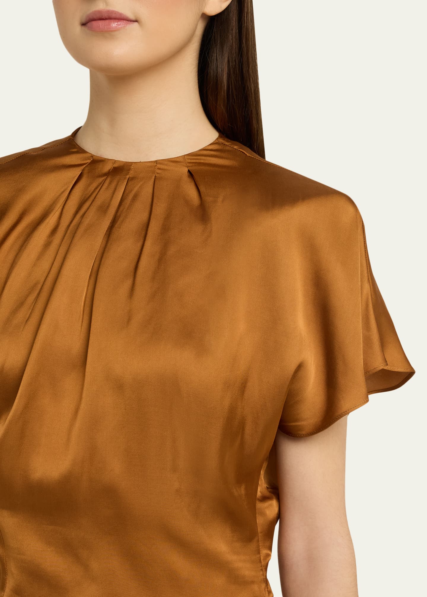 Sakine Satin Top
