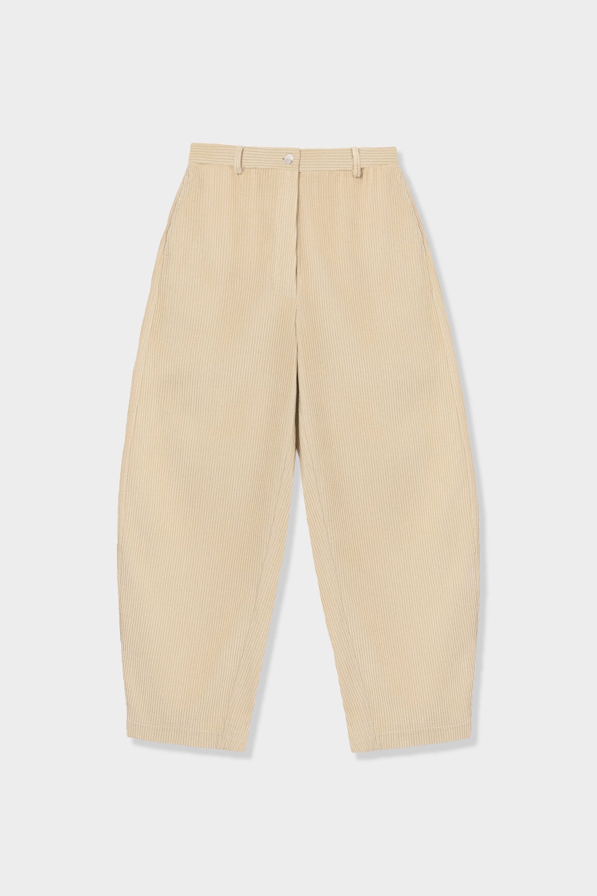 Corduroy Curved Pants