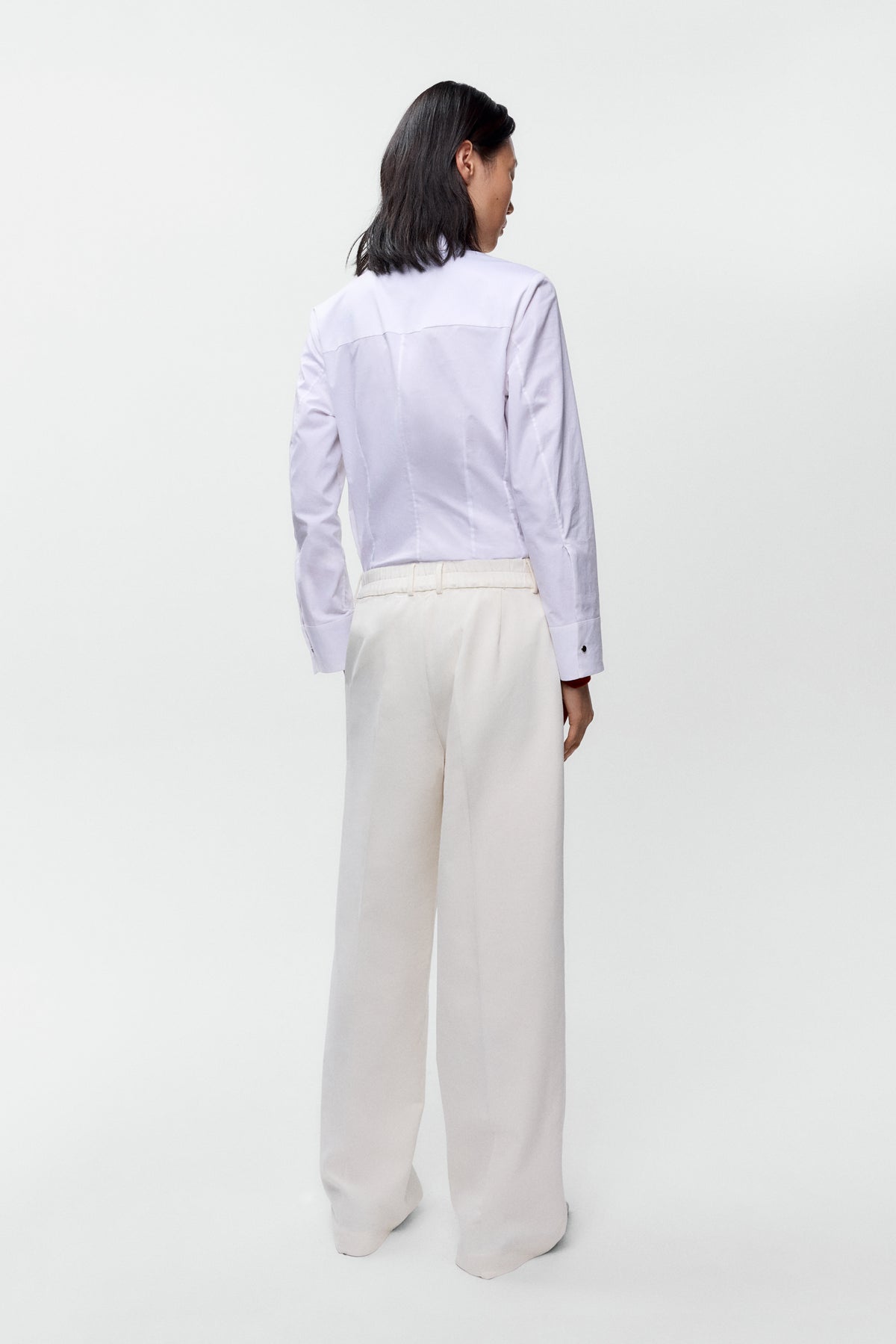 Soft Cotton Straight Pants