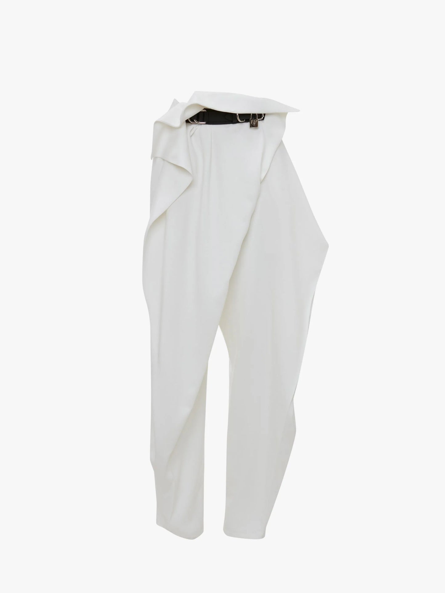Padlock Strap Fold Over Trousers