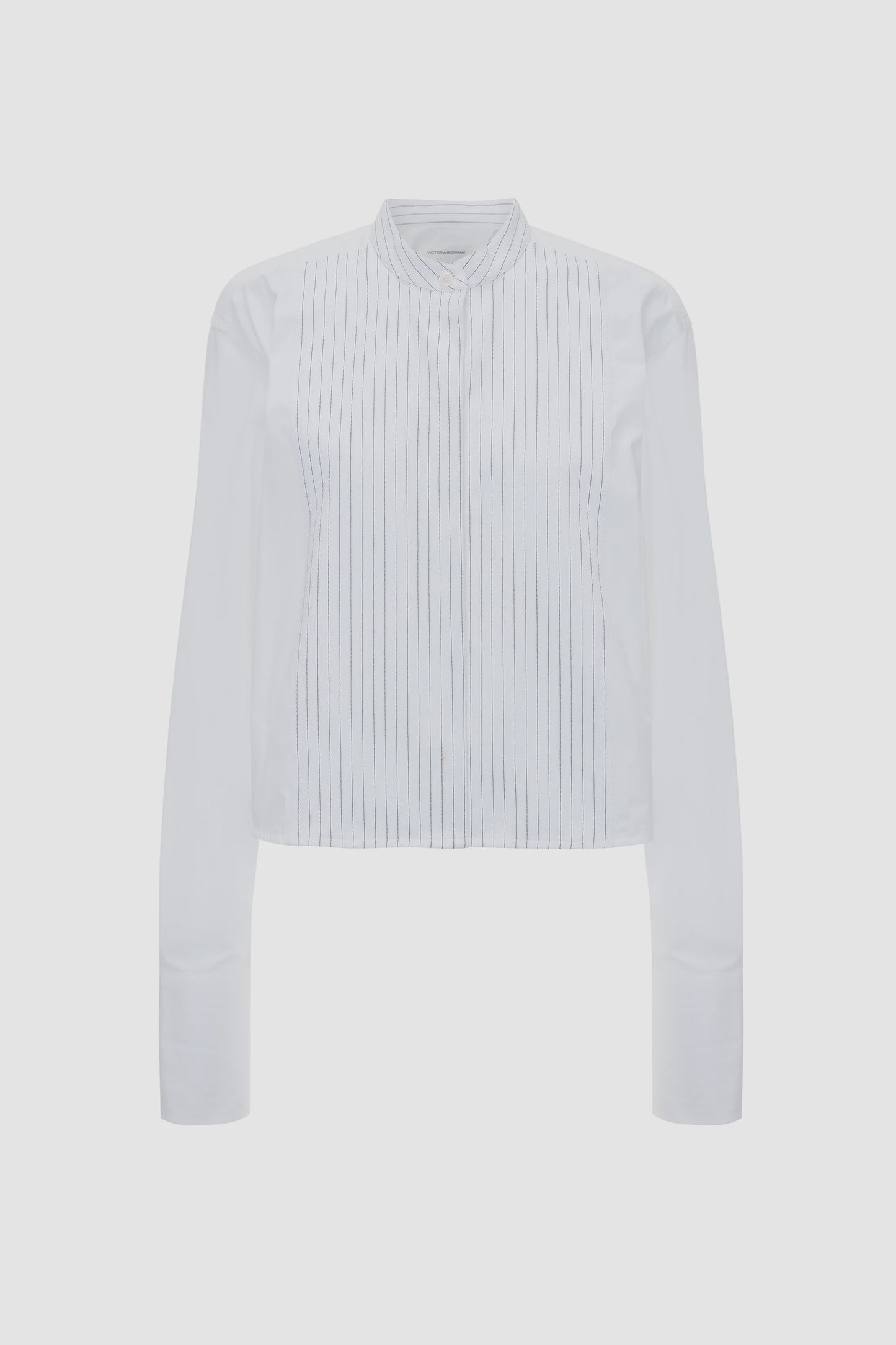 Cropped Tux Shirt
