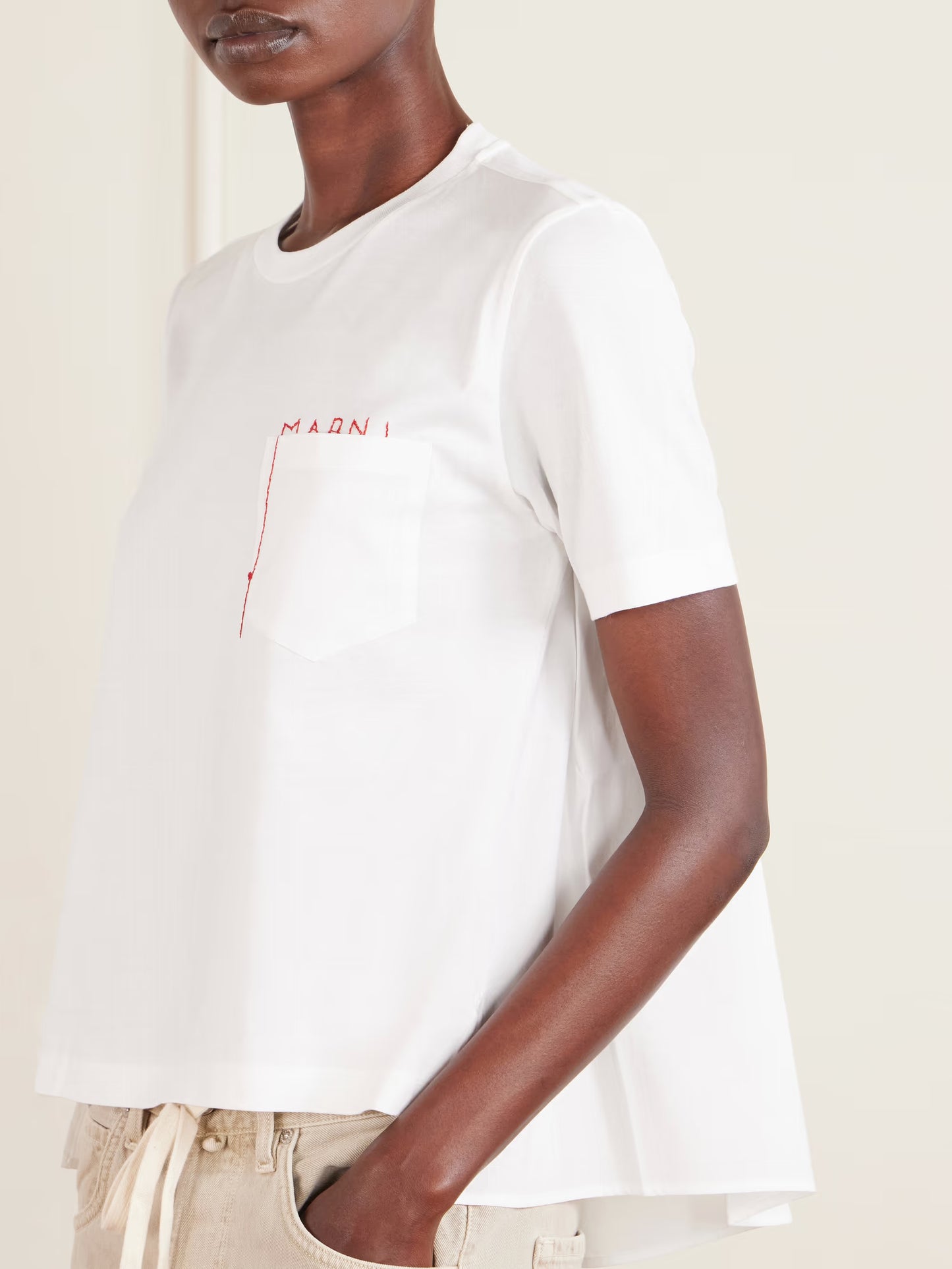 Cotton Jersey Short Sleeved T-shirt