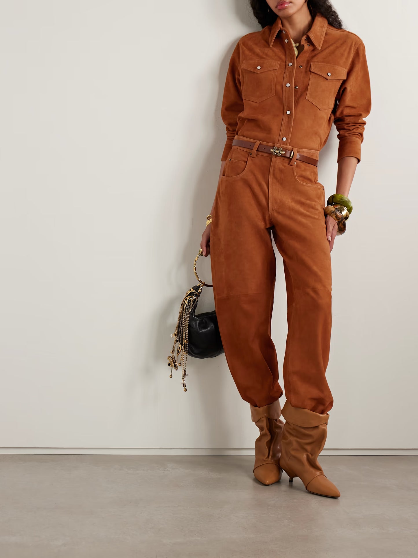 Darielle Suede Trousers