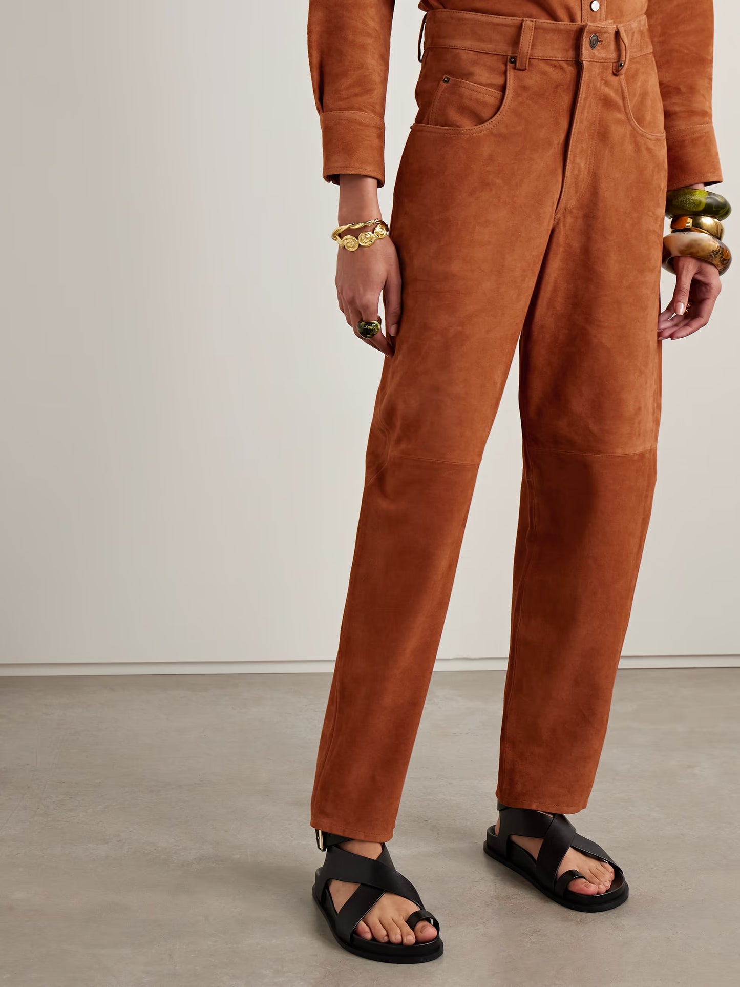 Darielle Suede Trousers
