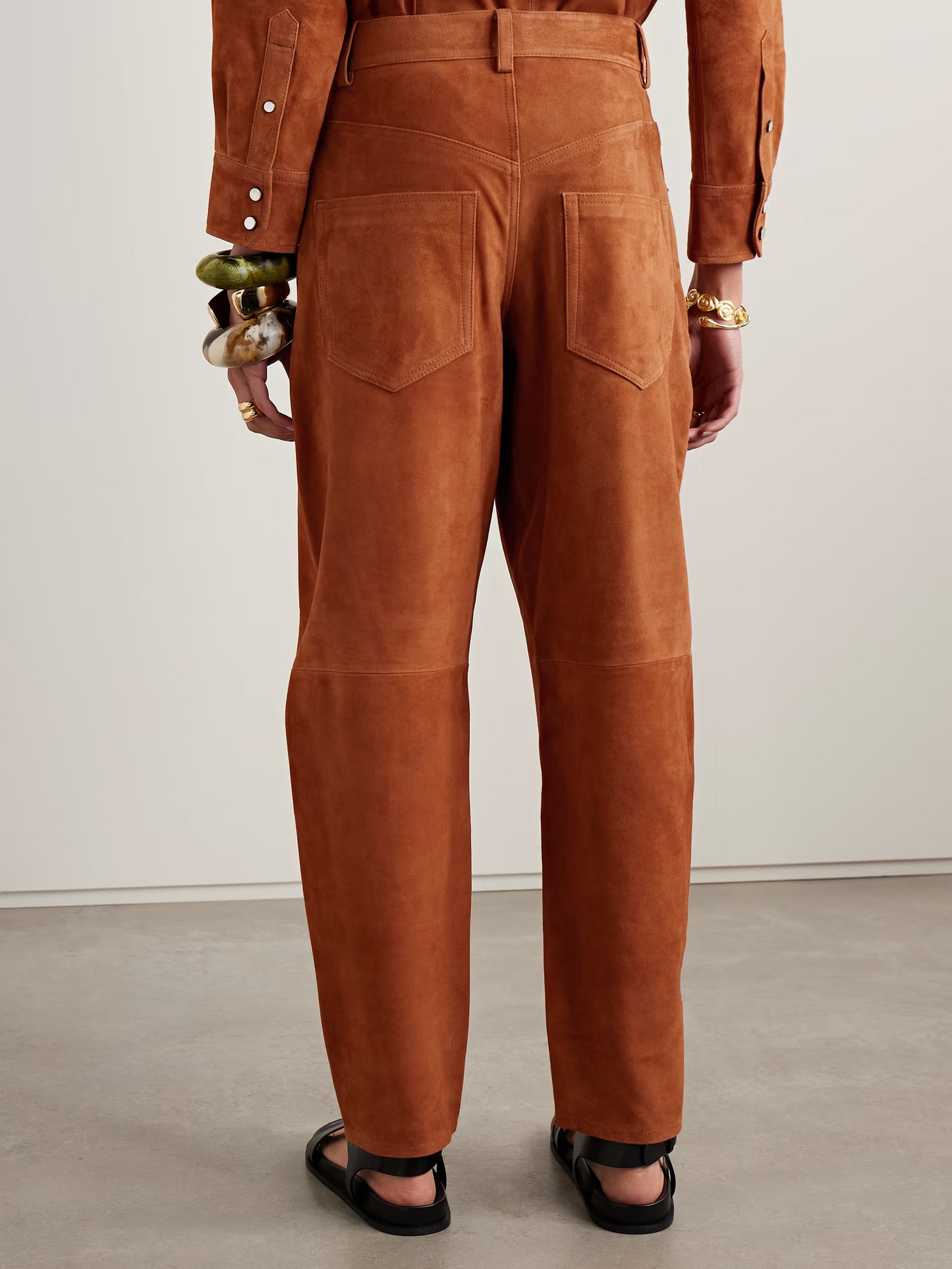 Darielle Suede Trousers
