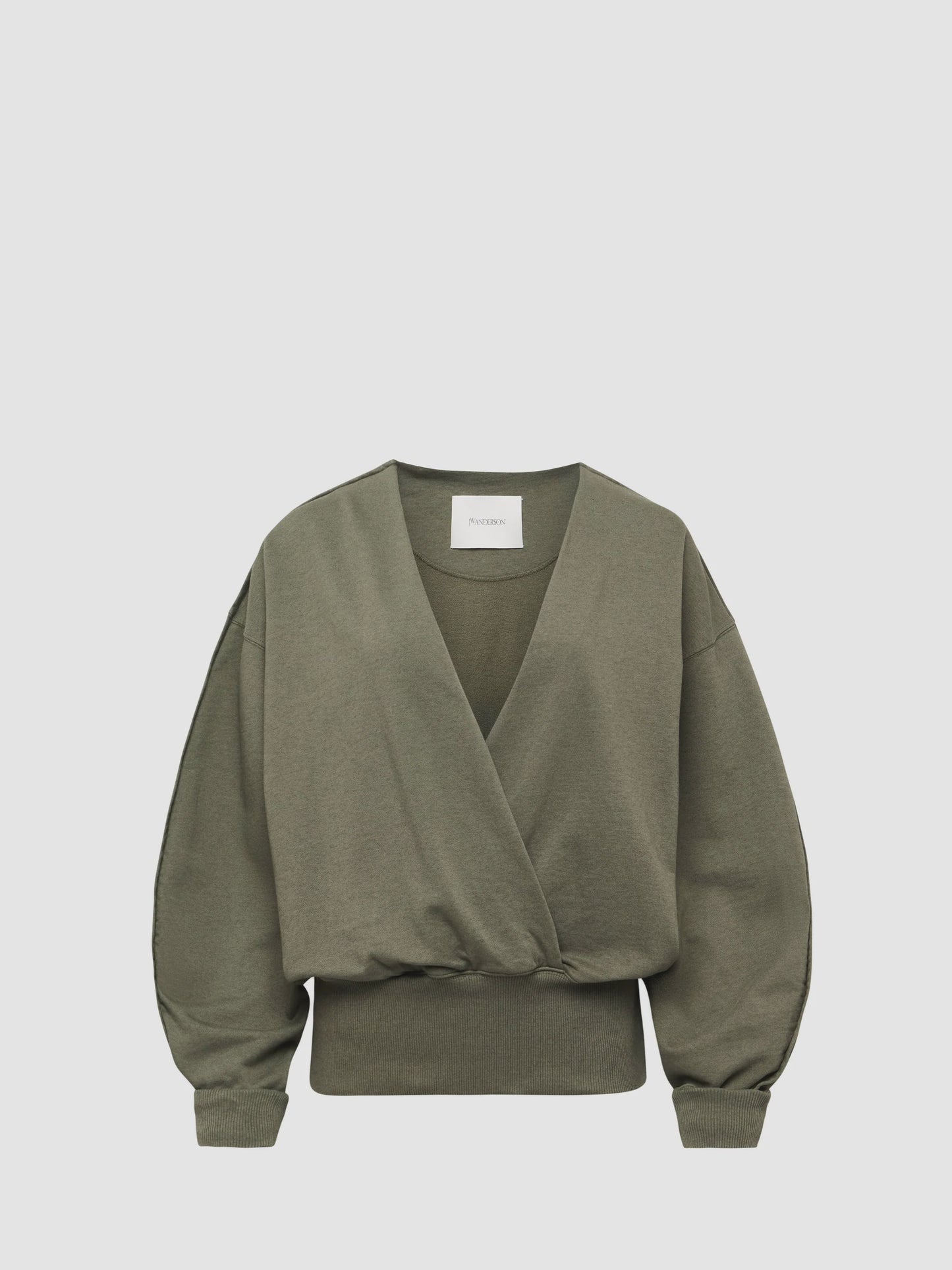 Rounded Wrap Sweatshirt