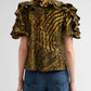 Josephine Short Sleeve Silk Top