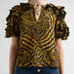 Josephine Short Sleeve Silk Top