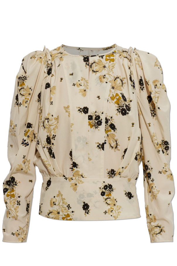 Zarga Printed Stretch Blouse